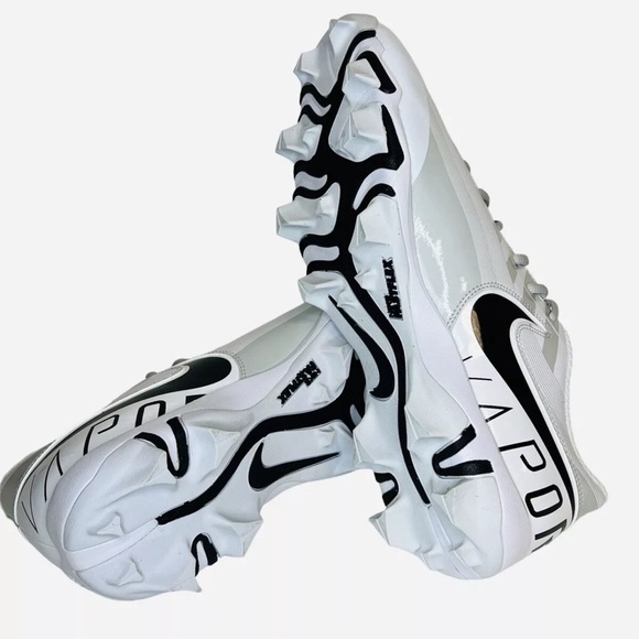 Nike Vapor Edge Shark Football Elite Cleat White Grey DQ5114-100 Men’s Size 12 - Picture 10 of 10